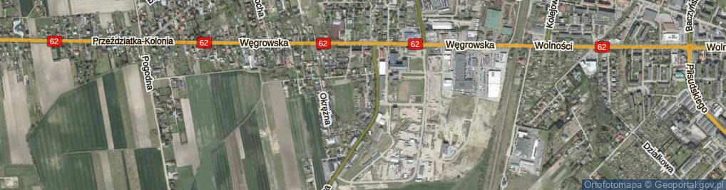 Zdjęcie satelitarne Kochanowskiego Jana ul.